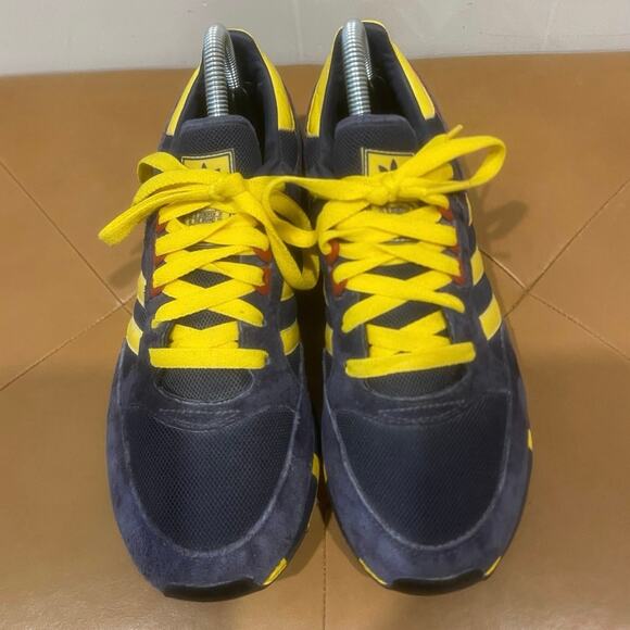 Adidas Unisex Super Boston OG Blue Classic Sneakers Athletic Shoes W 7.5 M 6.5‎ - Picture 3 of 5